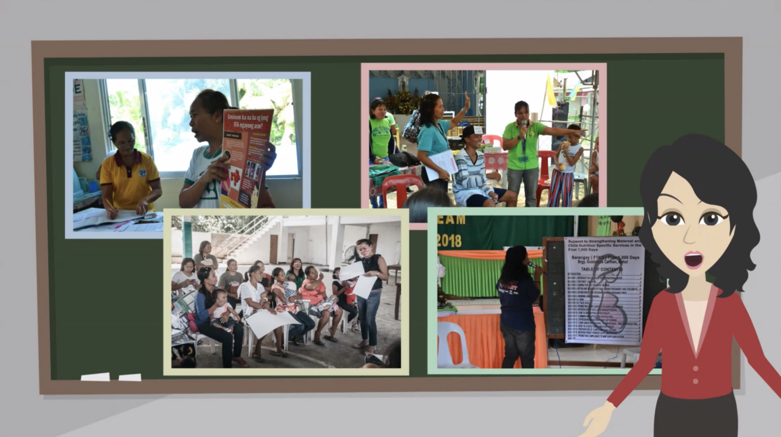 Health training for Philippine barangays, for Nutrition International